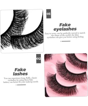 minkissy 10 Pairs Fake Eyelashes Russia Fiber 7d European and American - Buy Online on GoSupps.com