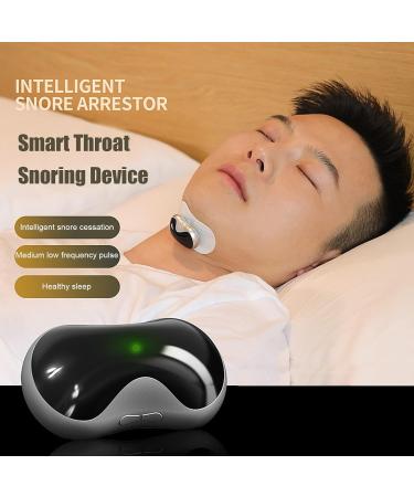 Smart Throat Snore Device for Night - Reduce Stress and Anxiety, Mini Snore Machine for Relief - Buy Online on GoSupps.com