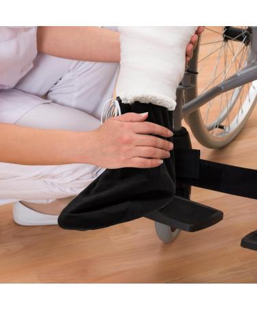 2pcs Cast Sock Over Leg Cast Toe Protector - Adjustable Drawstring Foot Warmer for Ankle, Leg, and Foot Casts - Men Women - Buy Online on GoSupps.com