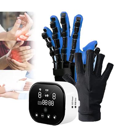 Rehabilitation Robot Glove Finger Rehab Training Orthotics Stroke Hand Rehabilitation Robot Gloves Training Equipment Used for Hand Dysfunction Patients Exercis LeftHand X-Large