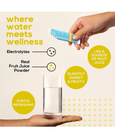 Hydrant Hydrate Electrolyte Powder - Lemonade 30 Count Packets | No Added Sugar Rapid Hydration Mix | Drink Mix for Better Rehydration than Water - Buy Online on GoSupps.com