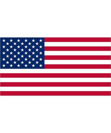 Rogue River Tactical 4 Pack USA American Flag Decal Bumper Sticker 5x3 United Sates of America - Buy Online on GoSupps.com