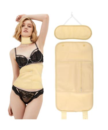 Castor Oil Pack Wrap reusable Organic Castor Oil Pack castor oil wrap wrapping oil pack wrap kit for liver detoxification constipation muscle pain creationable elastic straps