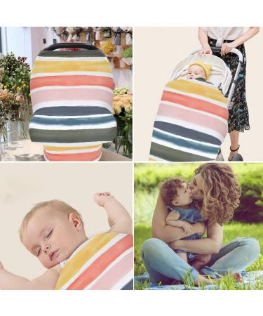 Happy Cherry Nursing Scarf - Stylish Nursing Cover & Apron for On-the-Go Privacy | Nursing Mother Essential in Color 7 - Buy Online on GoSupps.com