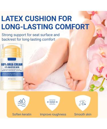 GAOMESIA Urea 60 foot cream 40 g intensive moisture care against calluses for dry and cracked feet heels and elbows foot care cream with aloe vera - Buy Online on GoSupps.com