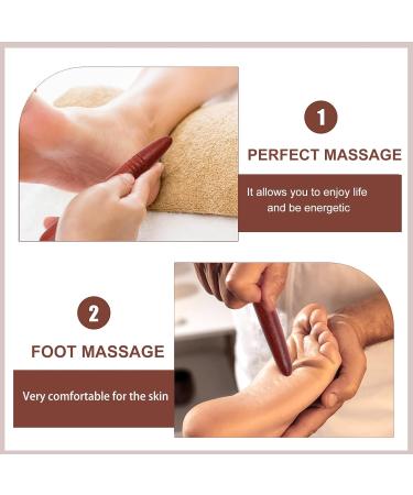 Xianzhaneu 3-Piece Wooden Massage Stick Set - Deep Tissue Roller for Ears Shoulders Back & Legs | Sore Muscle Relief & Relaxation - Buy Online on GoSupps.com