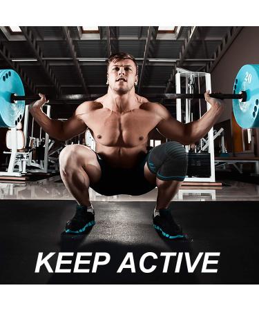 KGONE Knee Support Breathable Anti-Slip Knee Compression Sleeve for Men & Women Knee Support Brace for Joint Pain Relief Arthritis Recovery Running Basketball Walking Sports (Single Wrap) L (Pack of 1) - Buy Online on GoSupps.com