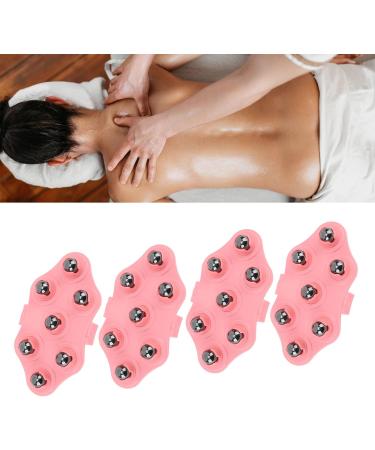 4-Piece Portable Rollball Massage Set | Palm-Shaped Magnetic Massage Shoe for Neck Foot & Muscle Pain Relief - Buy Online on GoSupps.com