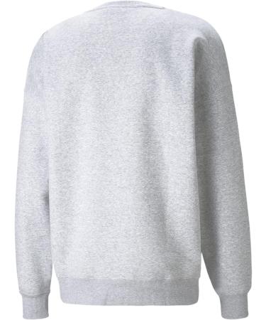 PUMA Men's Classics Oversized Crew Neck Sweatshirt - Grey XX-Large - Buy Online on GoSupps.com
