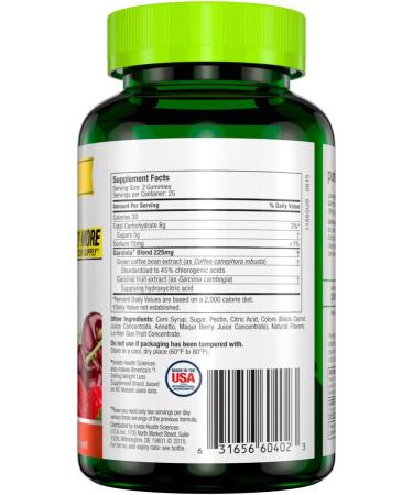 Purely Inspired Garcinia Cambogia Gummies - 50 Fruit Burst Gummies for Weight Loss & Energy - Buy Online on GoSupps.com