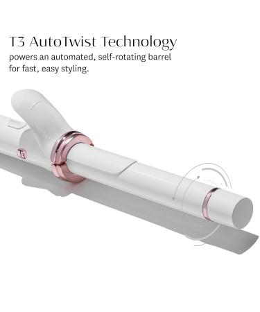 T3 CurlWrap 1 Automatic Rotating Curling Iron - Longer Barrel 2 Timer & 9 Heat Settings Ceramic Barrel for Fast Curls & Waves - Perfect for All Hair Types - Shop Internationally - Buy Online on GoSupps.com