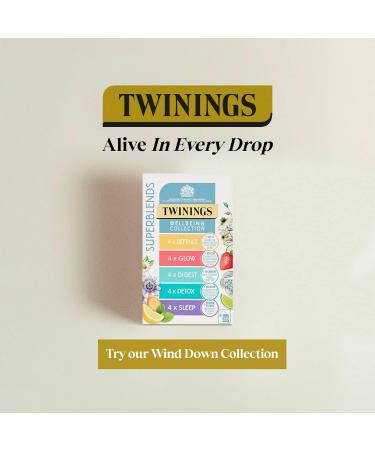 Twinings Wind Down Collection - 20 Tea Bags for Relaxation, Sleep, Calm & Unwind - Buy Online on GoSupps.com