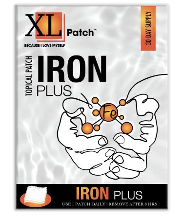 XLPatch Iron Patch - Red Cell & Circulation Function 30 Count 30 Count (Pack of 1)