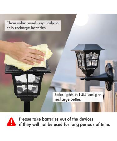 Tenergy Solla Rechargeable NiMH AA Batteries - 1000mAh Solar Batteries for Garden Lights 24 Pack UL Certified Anti-Leak Durable Outdoor Performance - Buy Online on GoSupps.com