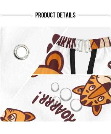 Waterproof Barber Cape - Funny Tiger & Cheetah Haircut Bib for Men & Women | Stylish Hair Cutting Cape for Professional & Home Use - Buy Online on GoSupps.com