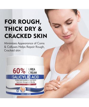 Moisturizing cream for dry feet - 100g moisturizing repair cream | Cream for calluses and dry skin on the feet to quickly soften hard skin and prevent recurring dryness - Buy Online on GoSupps.com