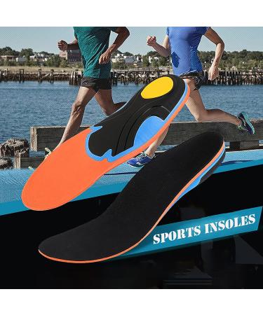 Daotshy Plantar Fasciitis Relief Insoles with Arch Support - Motion Control Shoe Inserts for Men and Women (Men 5-5.5/Women 8-8.5 245mm) - Buy Online on GoSupps.com