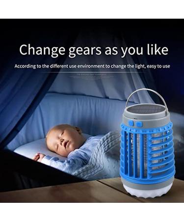 Buzzbug Mosquitoes Killers - BugZapper Outdoor - Mosquitoes Zapper - Waterproof Solar Powered Buggs Zapper - LED UV Light Indoor Mosquitoes Killers Electric Fly Zapper Lamp for Patio Backyard Purple - Buy Online on GoSupps.com