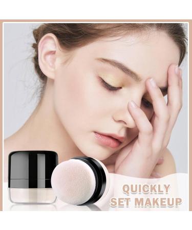 CAHIUYOA Loose Setting Powder - Lightweight Oil Control Makeup with Soft Puff | Matte Smooth Finish 04 Natural Color - Buy Online on GoSupps.com