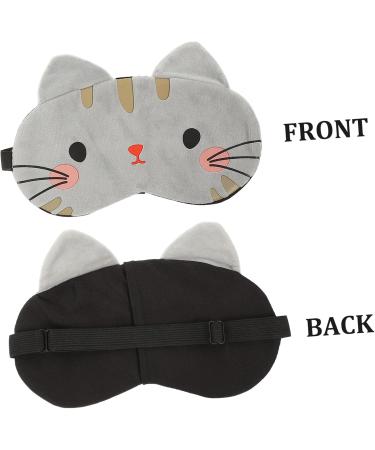 FRCOLOR 3 Pieces Sleep Sleeping Mask sleep mask sleeping mask eye shadow covers eye mask blindfolds for children eye office sleep blindfold women men eye shadow flannel - Buy Online on GoSupps.com