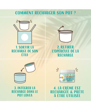 LOVEA - Coconut Cloud - Multi-purpose moisturizing cream - Face body & hands - 24h hydration - For the whole family - From 3 years old - 99% natural origin - Vegan - Made in France - 200 ml - Buy Online on GoSupps.com