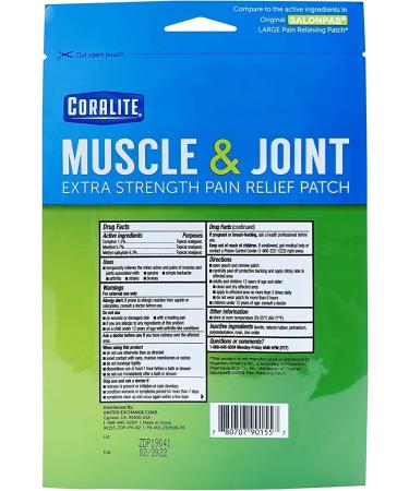 Great Lakes Wholesale Heat Pain Patch 2Ct - Fast Relief for Aches & Pains | Health Products - Buy Online on GoSupps.com