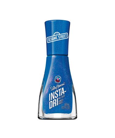 Sally Hansen Insta-Dri - Sesame Street Collection - Nail Polish - Am I Not Adora-blue - 0.31 fl oz Am I Not Adora-blue 0.31 Fl Oz (Pack of 1)