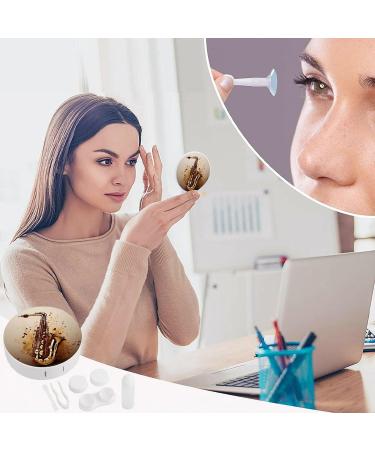 Saxophone Contact Lens Case with Mirror | Cute Portable Eye Travel Kit - Buy Online on GoSupps.com