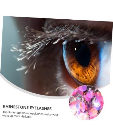 Housoutil 1 Pair Fake Eyelashes Sequin Eyelashes False Eyelashes Women Glitter Eyelashes Colored Lash Extensions Costume Eyelashes Rainbow Eyelashes Glitter Binder Fiber 3d Fluorescence - Buy Online on GoSupps.com