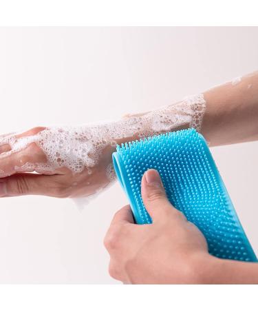 Silicone Back Scrubber for Shower | Back Brush & Massage Shower Scrub for Exfoliation - Buy Online on GoSupps.com
