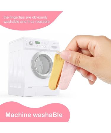 100 Mixed Color Medium Finger Cots | Breathable Finger Protector Caps for Eczema & Calluses | Sweat Absorbent Fingertips Sleeves | Wear Prevention for Bruises | Slip Anal Medicine - Buy Online on GoSupps.com