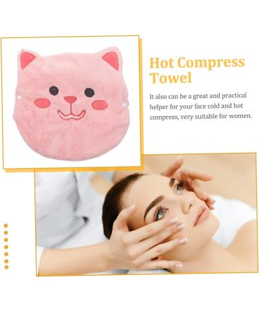 Masque Visage R utilisable pour Spa Compresses Chaudes Froides Serviette Vapeur pour Soins Visage rose - Buy Online on GoSupps.com