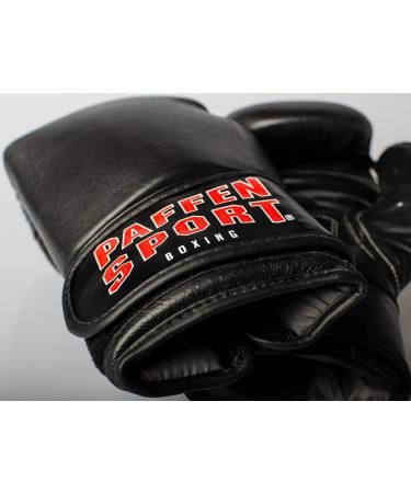 Buy Paffen Sport Kibo Real Leather Boxing & Martial Arts Shoes - Perfect for Training & Sparring in Boxing Kickboxing & Muay Thai - Schwarz 10uz - Buy Online on GoSupps.com