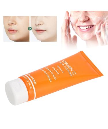 Cleansing Facial Foam | Vitamin C Moisturizing Exfoliating Cleanser for Women | Daily Face Wash for Clean Skin - Buy Online on GoSupps.com