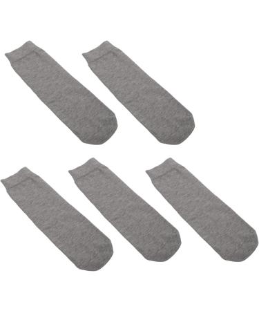 Prosthesis Socks - 5 Pack Amputee Protective Stump Socks | Soft Elastic & Breathable Cotton for Comfort - Buy Online on GoSupps.com