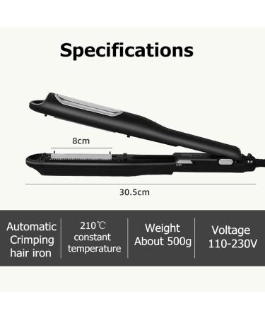 Hair Crimper Iron 30S Rapid Heating Automatic Hair Curler for Home Barbershop (UK Plug) - Buy Online on GoSupps.com