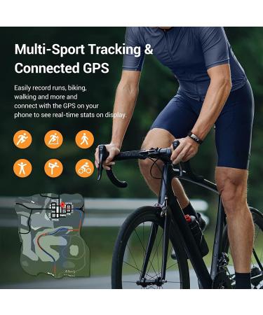 Septoui Fitness Tracker - Heart Rate Monitor Blood Pressure & SpO2 - Waterproof IP68 16 Sports Modes Pedometer & Activity Tracker for All Ages - Compatible with iOS & Android - Buy Online on GoSupps.com