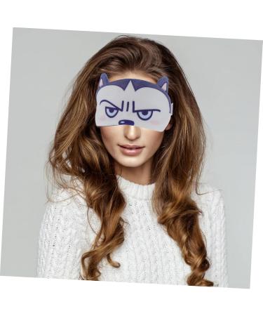 Fomiyes Eye Mask - 4 Pieces Dark Eye Flap for Migraine Relief | Adult & Kids Sleeping Eye Valves | Portable Fabric Comfort for Travel - Buy Online on GoSupps.com