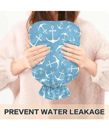 Naanle Ocean Sea Anchor Hot Water Bottle - 1L MITVATED Transparent for Bed & Hand/Foot Heat Pain Relief | Heat & Cold Therapy International Shipping - Buy Online on GoSupps.com
