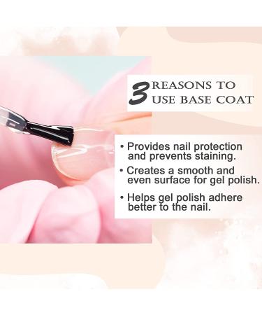 Americanails B1 Gel Polish Base Coat - Dual Cure Formula for Maximum Adhesion | Long Lasting, Fast Drying Soak Off UV LED Gel (.5 oz) - Buy Online on GoSupps.com
