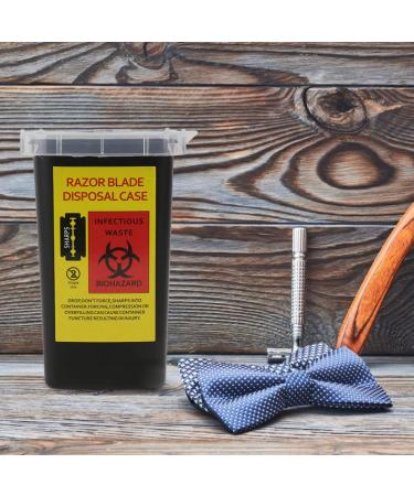 Healeved 2pcs Shaving Recycling Bin Dispenser - Eco-Friendly Barbershop Accessories for International Shipping - Buy Online on GoSupps.com