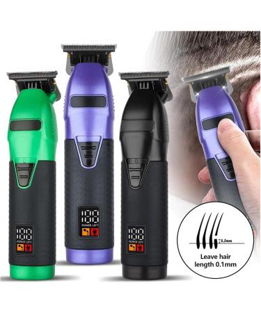 Razors New S11 Electric Hair Clipper with Digital Display High Power Hair Trimmer for Men Green | International Shipping Available - Buy Online on GoSupps.com