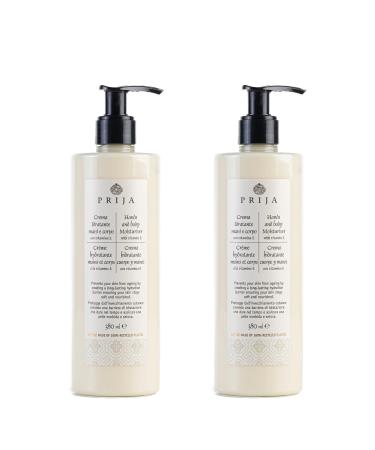 Prija Body Lotion with Vitamin E 2x 380 ml Body Lotion Moisturizing Lotion Ginseng - Buy Online on GoSupps.com