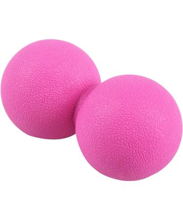 Pyugxab TPE Gym Fitness Ball Portable Massage Ball for Stress Relief & Improved Blood Circulation | Pink Therapy Exercise Ball - Buy Online on GoSupps.com