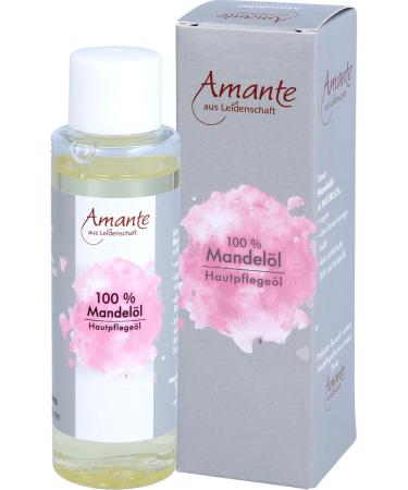100% Pure Almond Oil for Skin Care - Amante 100ml | Premium Natural Moisturizer - Buy Online on GoSupps.com