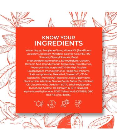 Cosmo Glow Skin Care Oh Carrot Brightening Face Cream 125ml/4.22fl.oz, Made With Carrot Oil & Kojic Acid, Face Moisturizer For Women & Men, Day & Night Face Cream, Ultra Rich, Daily Moisturizers - Buy Online on GoSupps.com