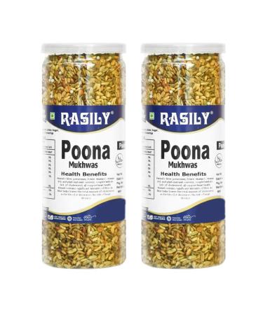 Rasily Poona Mix Mukhwas Mouth Freshener (Pack of 2)_Packing May Vary