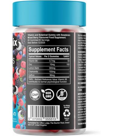 Melatonix Sleep Gummies for Adults - Natural Sleep Aid Supplement - Buy Online on GoSupps.com