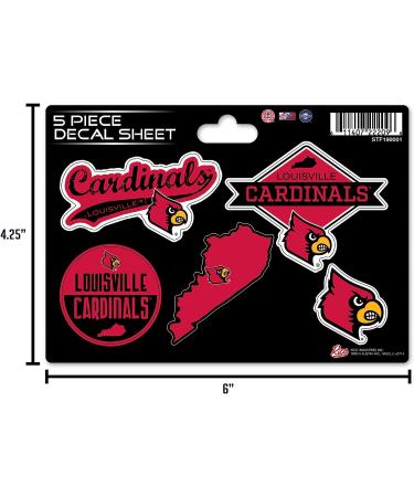 Rico Industries NHL Detroit Red Wings 5-Piece Sticker Sheet - Officially Licensed Team Merchandise - Buy Online on GoSupps.com