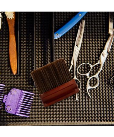 Minkissy Neck Brush Hairdressing Cleaning Brush Soft Bristle Hair Brush Barber Supplies Barber Cleaning Brush Hair Sweep Brush Broken Hair Brush Neck Hair Soft Fur Beech Tool Black - Buy Online on GoSupps.com